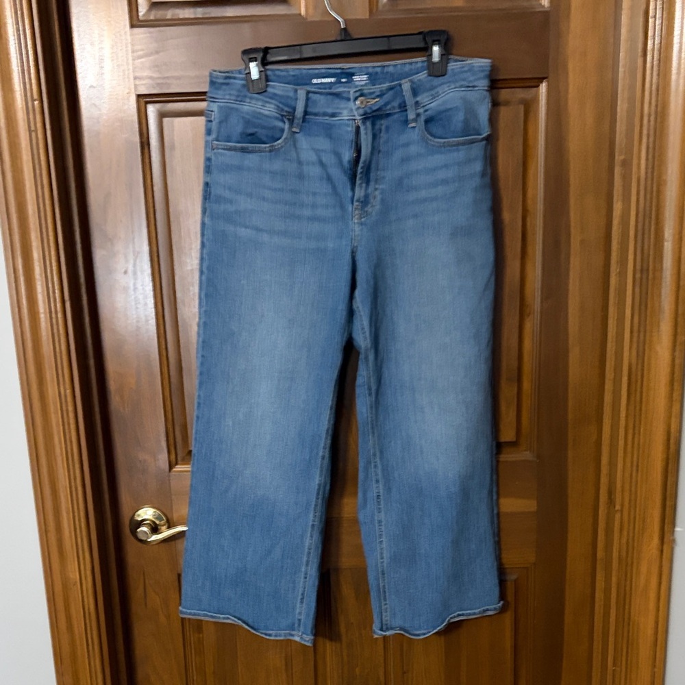 Old Navy Women's Classic Blue Flare Jeans